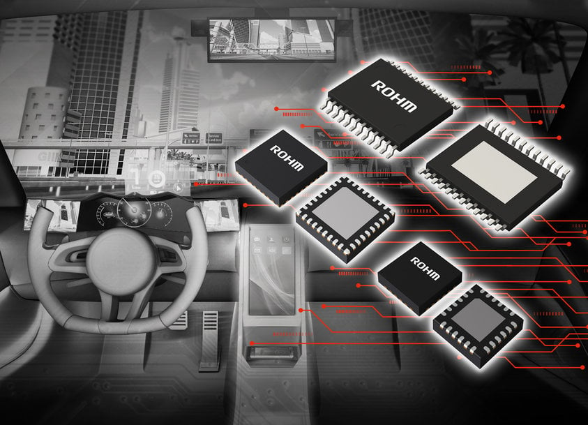 Les nouveaux drivers de LED 4 channels/6 channels de ROHM pour rétroéclairages de LCD 